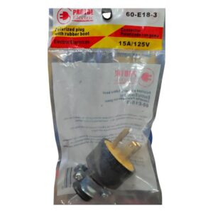 Conector Polarizado con Goma